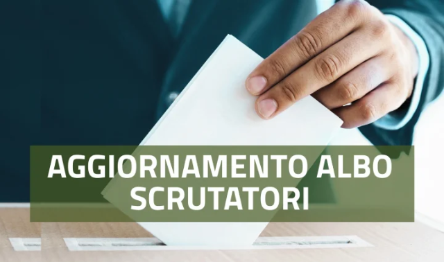 Aggiornamento periodico dell'albo unico delle persone idonee all'ufficio di scrutatore di seggio elettorale